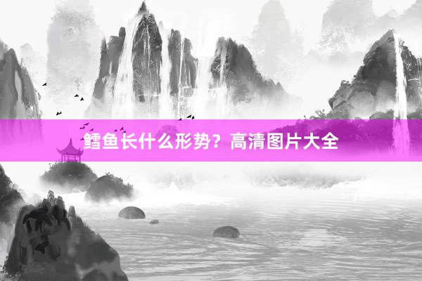 鳕鱼长什么形势？高清图片大全
